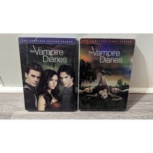 NEW In Package The Vampire Diaries Complete‎ First & Second Season DVD